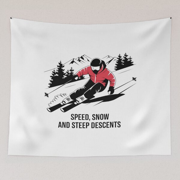 Item preview, "Speed, Snow, And Steep Descents'' designed and sold by Creomix.