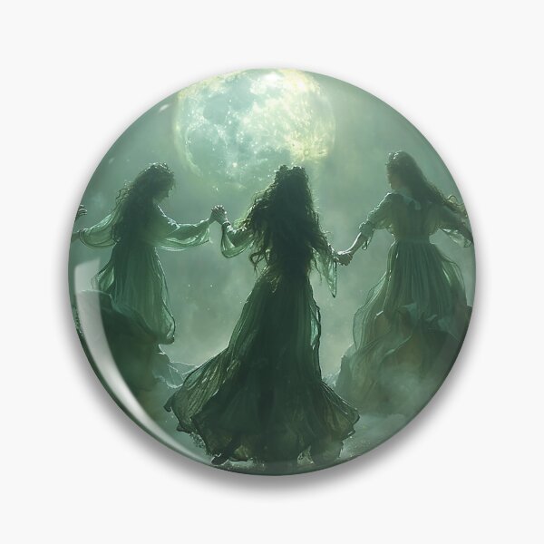 Item preview, Moon Dancers, Ritual Art Print designed and sold by Art.Fusion.Studio.