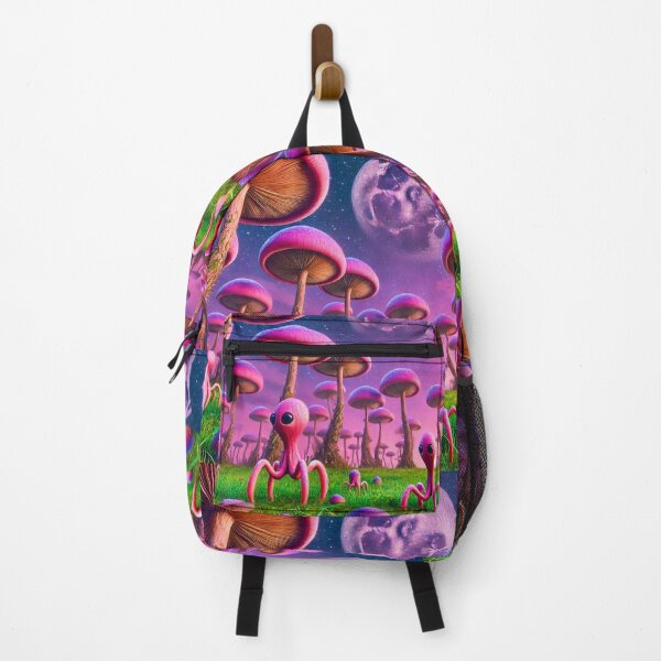 Item preview, Four Legged Fella - Mushroom City - Mythological Alien City designed and sold by WyckedLynn.