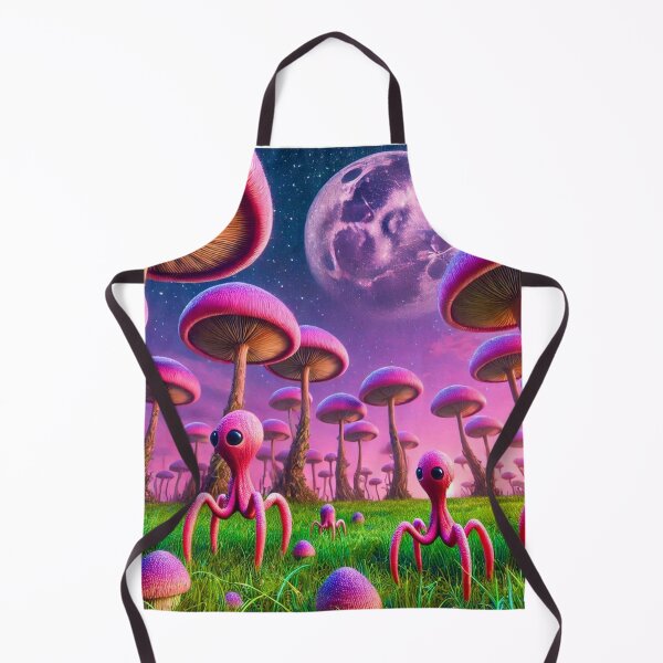 Item preview, Four Legged Fella - Mushroom City - Mythological Alien City designed and sold by WyckedLynn.