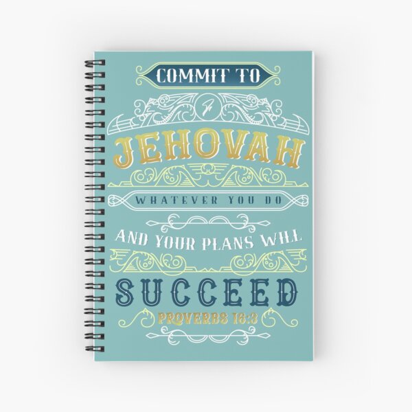 Item preview, PROVERBS 16:3 designed and sold by Paper Bee Gift Shop.