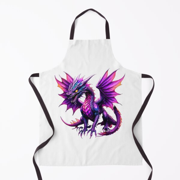 Item preview, A purple and black dragon designed and sold by Unique D-zine.