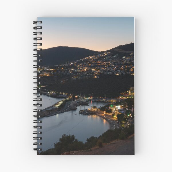 Item preview, Kalkan Harbour at dusk  designed and sold by hawkie.