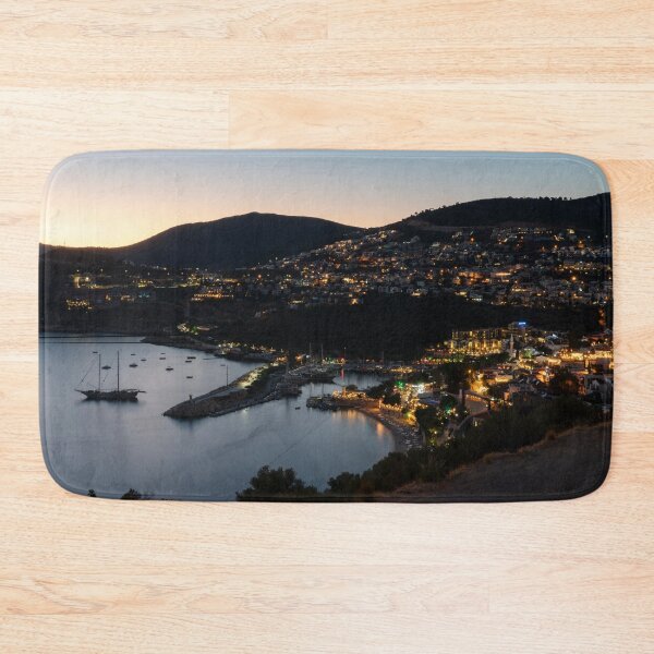 Item preview, Kalkan Harbour at dusk  designed and sold by hawkie.