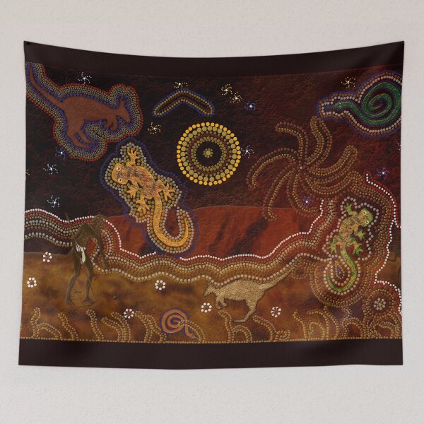 Item preview, Australian Aboriginal Desert Heat designed and sold by Skye Ryan-Evans.