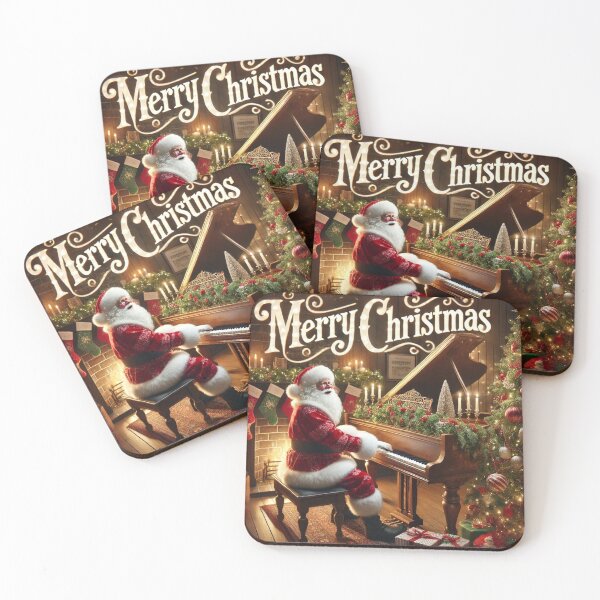 Item preview, "Santa’s Cozy Christmas Serenade ??✨" designed and sold by MySheetMusicArt.