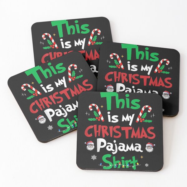 Item preview, This Is My Christmas Pajama Funny Christmas Matching pajamas designed and sold by OWL-studio.