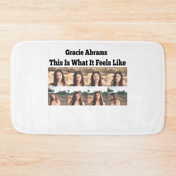 Item preview, Gracie Abrams This Is What It Feels Like black designed and sold by spillurdesigns.