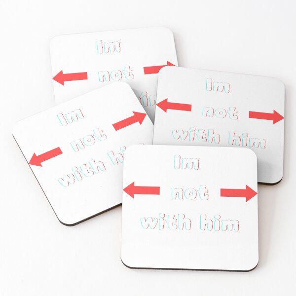 Item preview, I'm not with him designed and sold by Avenius Graphics.