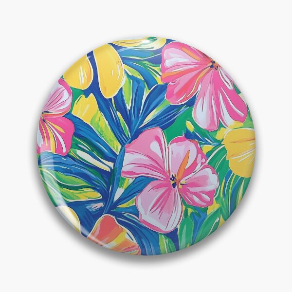 Item preview, Preppy Flowers designed and sold by Inspired Life Creative.