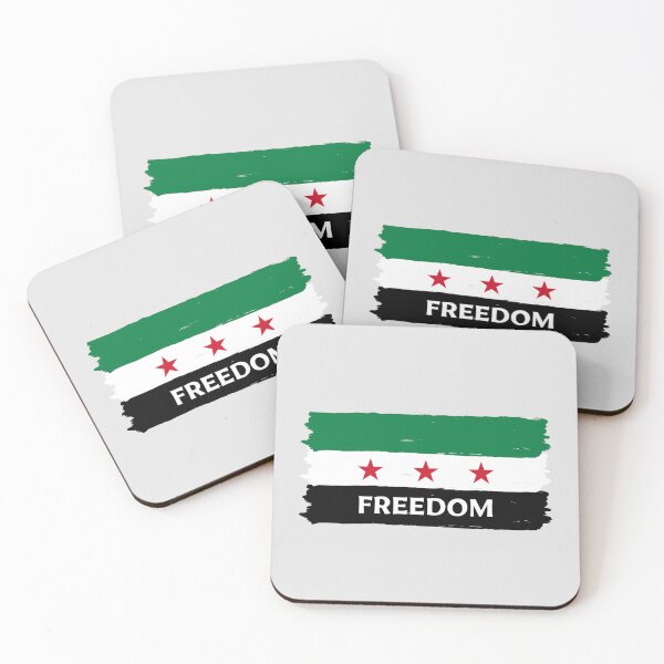 Item preview, Freedom. Syria Independence Flag  designed and sold by Rebel-Design.