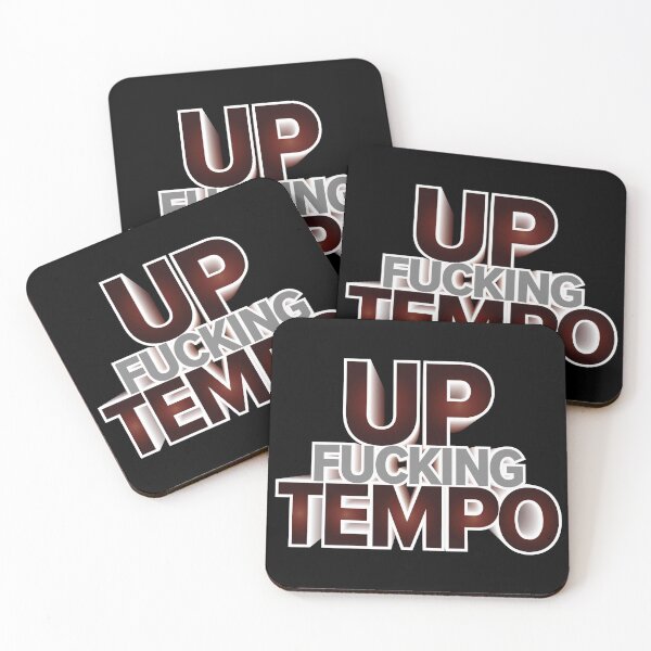 Item preview, UP FCKNG TEMPO designed and sold by StayAwakeGrphx.