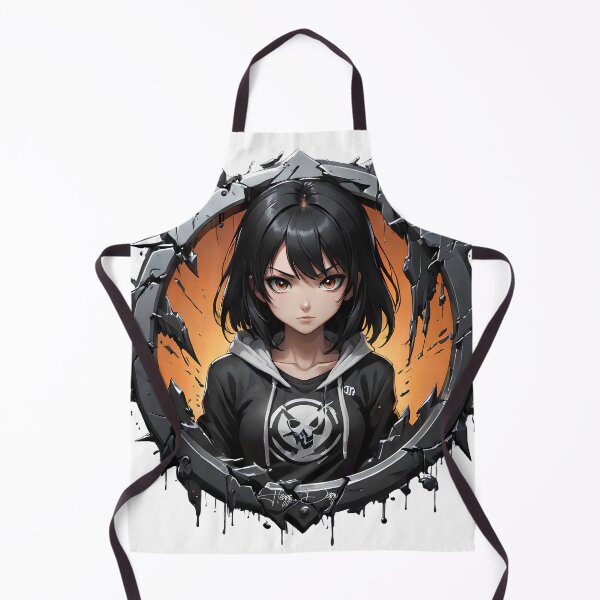 Item preview, Anime Girl Heavy Metal Logo designed and sold by heggis030.
