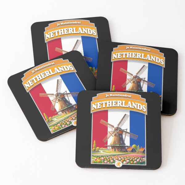 Item preview, Netherlands Windmill and Tulips designed and sold by NPStudio.