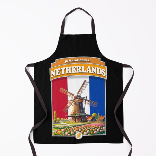 Item preview, Netherlands Windmill and Tulips designed and sold by NPStudio.