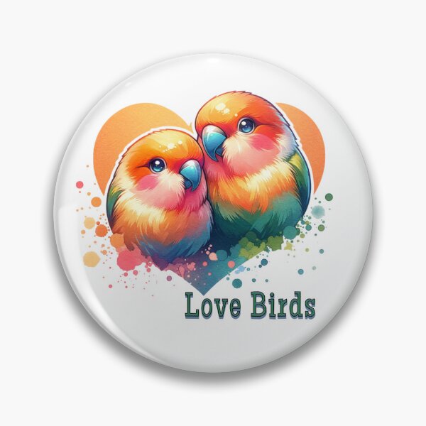 Item preview, Love Birds designed and sold by absurditeestore.