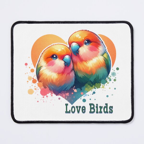 Item preview, Love Birds designed and sold by absurditeestore.