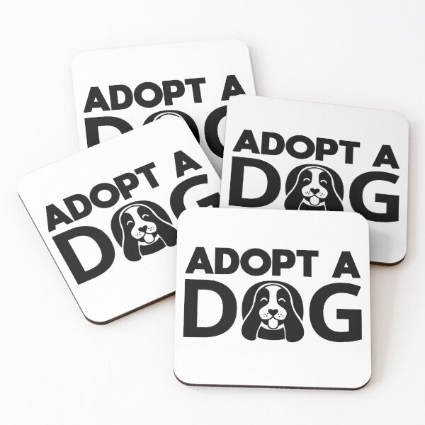 Item preview, Adopt A Dog Sticker designed and sold by PetSafari.