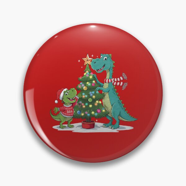 Item preview, Funny Christmas Dinosaur Tree Dino Essential designed and sold by TS-Des.
