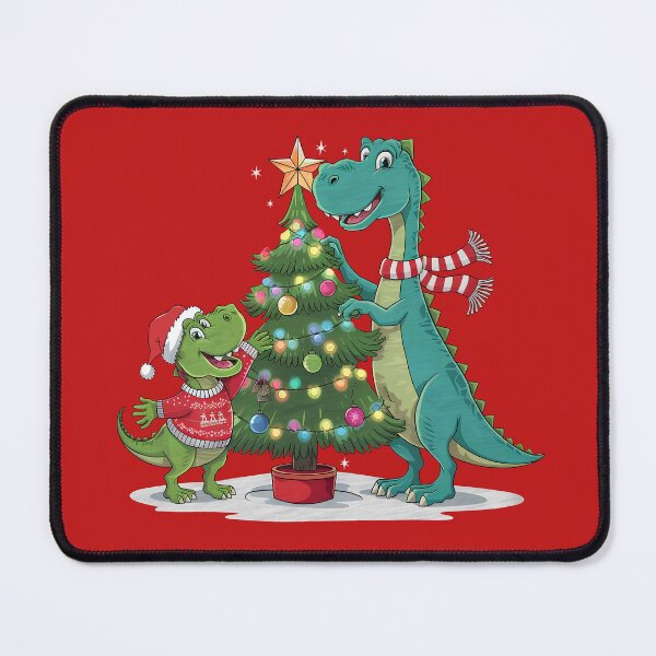 Item preview, Funny Christmas Dinosaur Tree Dino Essential designed and sold by TS-Des.