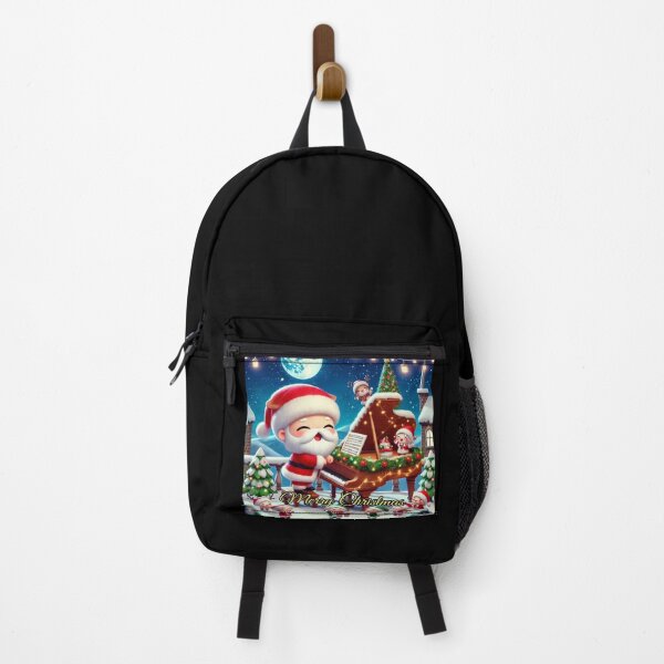 Item preview, "Santa's Festive Piano Party ???" designed and sold by MySheetMusicArt.