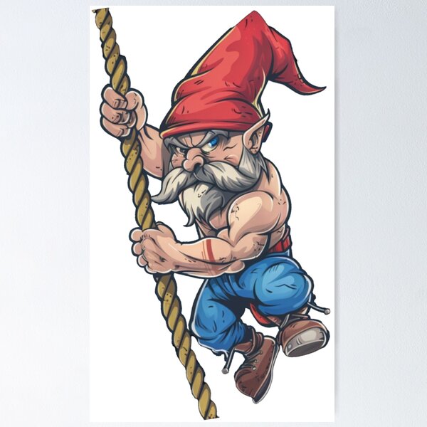 Item preview, Gym Crater - Gnome lover designed and sold by SplashPixel.
