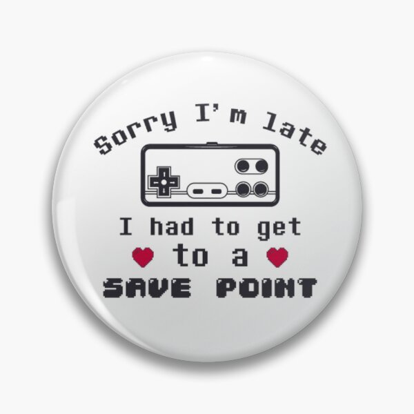 Item preview, Sorry i'm late gamer gift designed and sold by ArtOfBoyka.