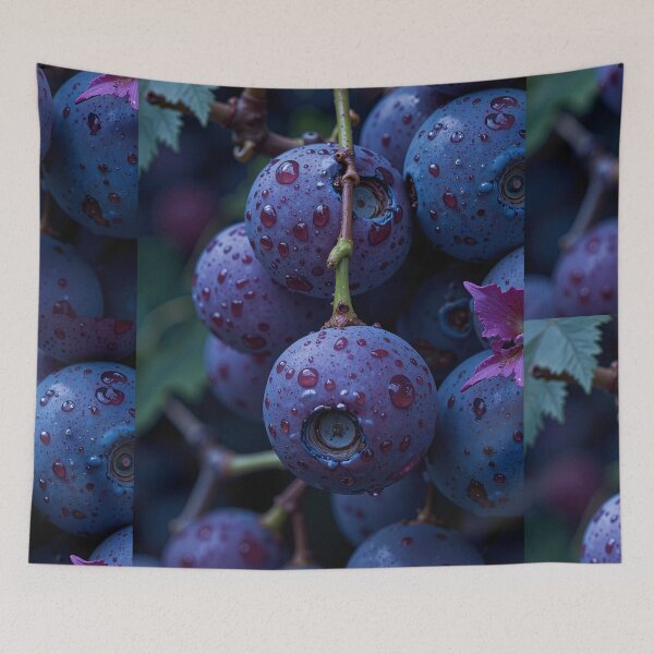 Item preview, Enchanting purple grapes and the vine a symphony designed and sold by ShroomForge.