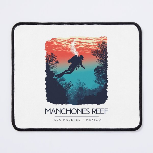 Item preview, Manchones Reef - Isla Mujeres - Mexico designed and sold by StudioRedKoala.