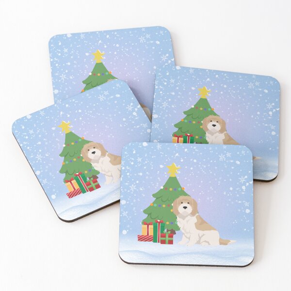 Item preview, Christmas Grand Basset Griffon Vendeen Dog designed and sold by thedoglovershop.