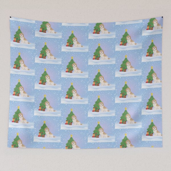 Item preview, Christmas Grand Basset Griffon Vendeen Dog designed and sold by thedoglovershop.