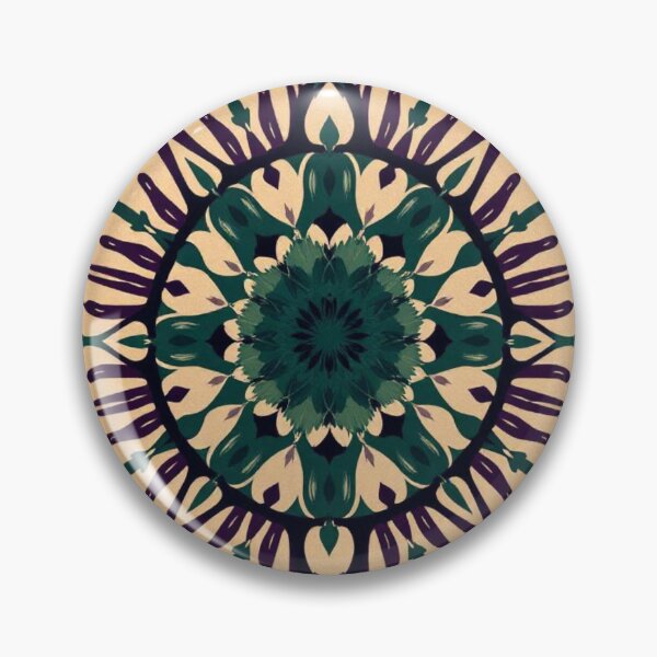 Item preview, Purple Geometric Art With Green designed and sold by Ciervo Primavera.
