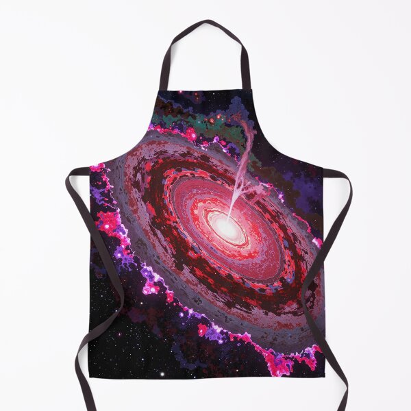 Item preview, Galactic nebulous wonders milky ways red pink heart designed and sold by ShroomForge.