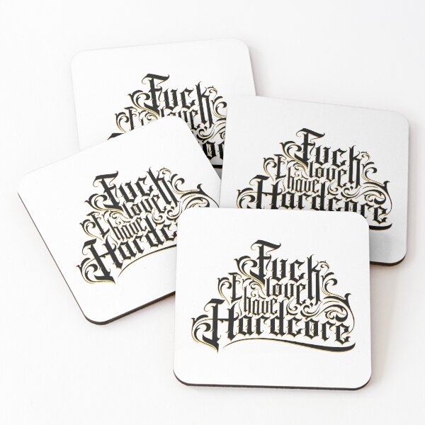 Item preview, Fuck Love, I have Hardcore designed and sold by StayAwakeGrphx.