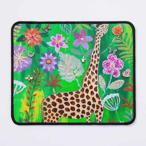 Item preview, Giraffe Among Flowers designed and sold by Casimirasart.
