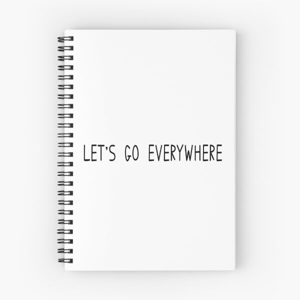 Item preview, Let's Go Everywhere designed and sold by designing01Ar3.