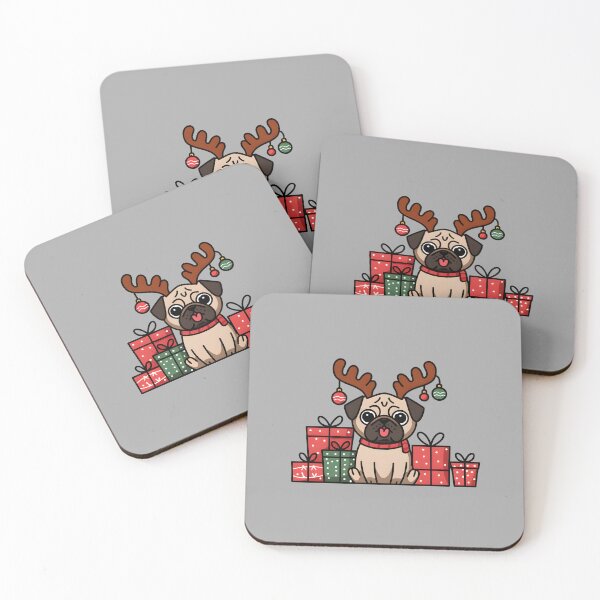 Item preview, Merry pugmas designed and sold by FriendlyLlama.