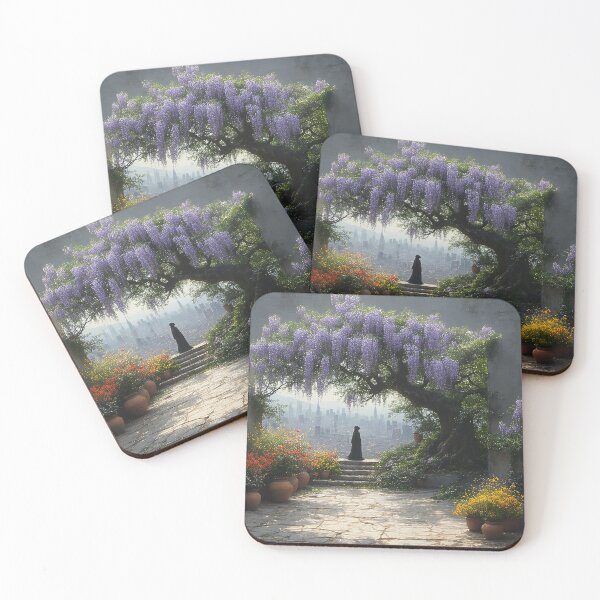 Item preview, Violet City Oasis Blooms designed and sold by PanoramaPrints.