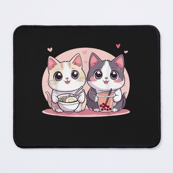 Item preview, Funny Boba Ramen Cats Kawaii Anime Japan Cute Neko Cat designed and sold by OWL-studio.