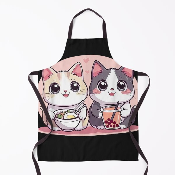 Item preview, Funny Boba Ramen Cats Kawaii Anime Japan Cute Neko Cat designed and sold by OWL-studio.