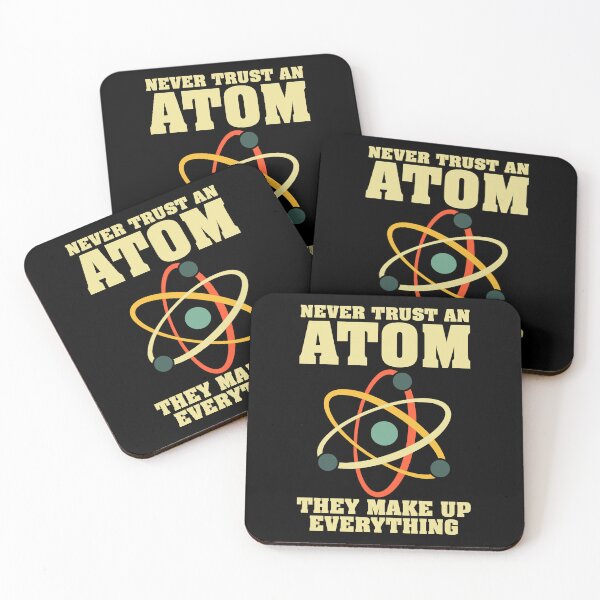 Item preview, Funny Atom Art - STEM Molecule Design for Chemistry Teachers designed and sold by ScienceCorner.