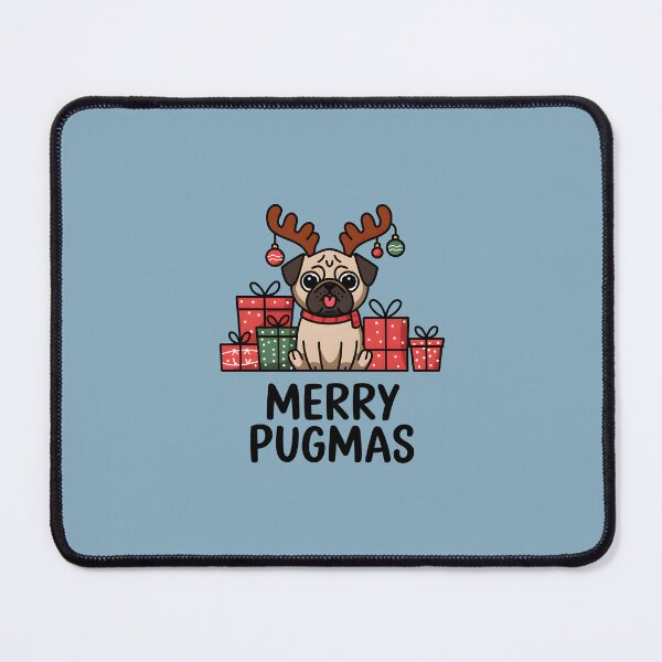 Item preview, Merry pugmas designed and sold by FriendlyLlama.