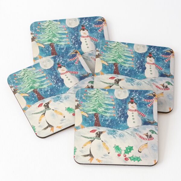 Item preview, Christmas Penguins designed and sold by Casimirasart.