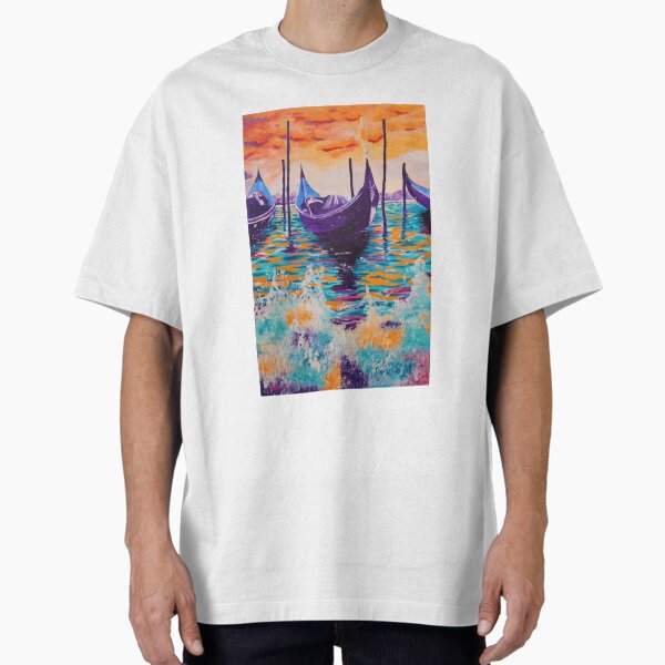 Item preview, Venice - Golden Hour Gondolas designed and sold by ArtbyAlinaGH.