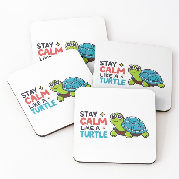 Item preview, Stay Calm Like a Turtle designed and sold by 2Blue-Dots.