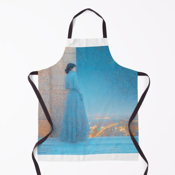 Item preview, Indigo Balcony Longing designed and sold by PanoramaPrints.