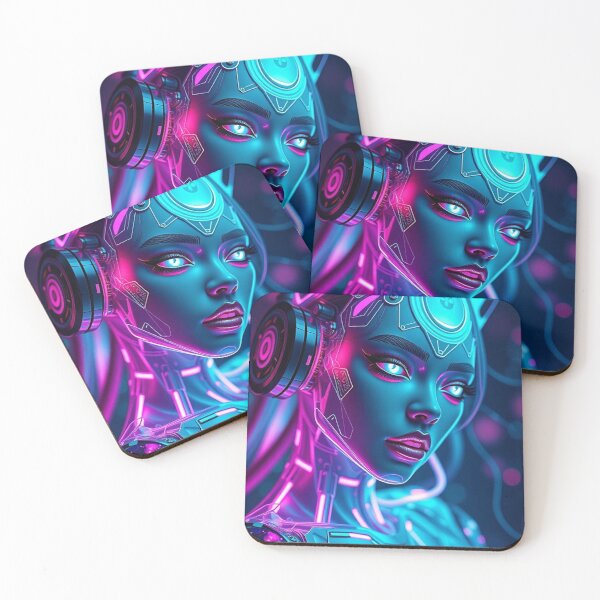 Item preview, Neon Cyber Diva designed and sold by DigitalTease.