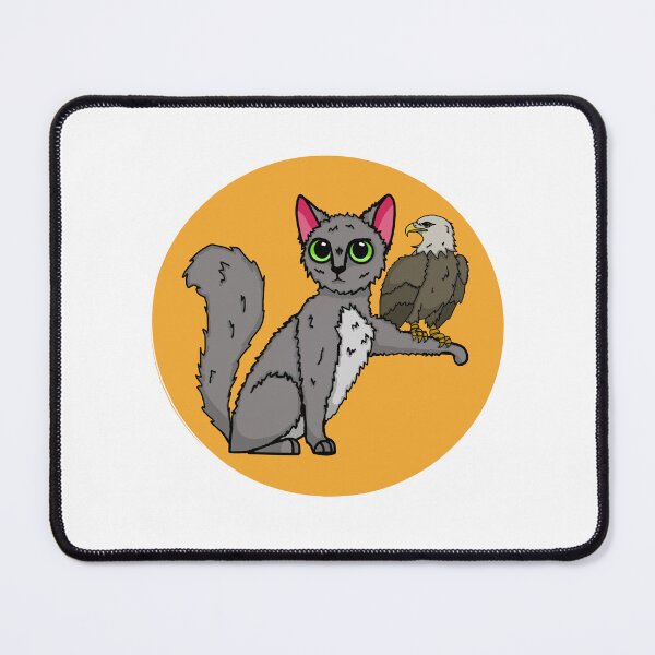Item preview, Cute Cat with Eagle designed and sold by KockyNaTriku.