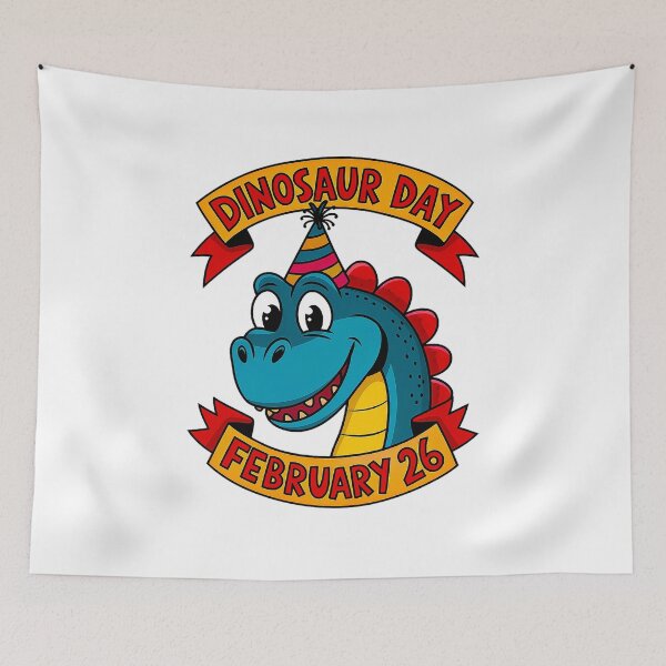 Item preview, Dinosaur Day Celebration February 26 designed and sold by Amanda's Factory.