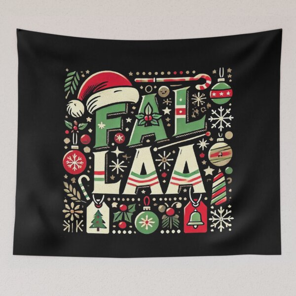 Item preview, Santa Fa La 8 Fa La La La Christmas Funny Xmas Men Women Kid designed and sold by SztylishDesigns.